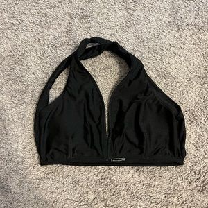Albion fit black swim top